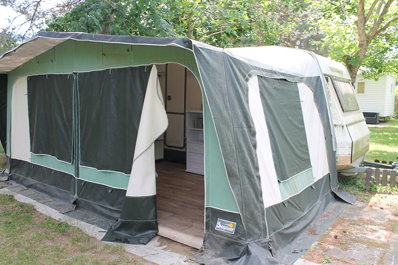 petite caravane camping de la Vallée du Doux