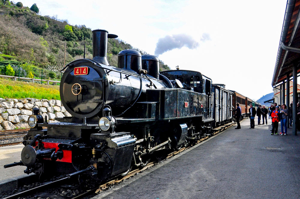 ©ARG le train de l'Ardèche