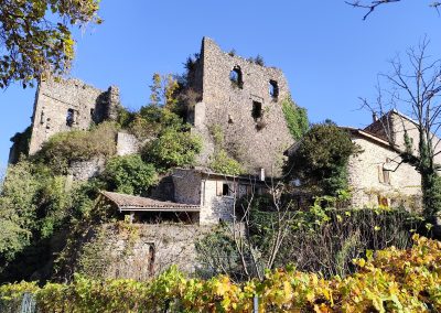 ruines du chateau de lamastre