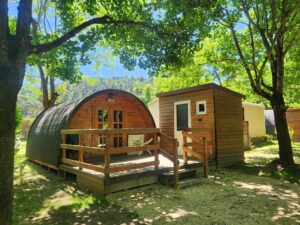 pod 2 pers insolite camping de la vallée du doux