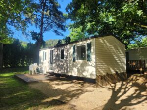 mobilhome trigano camping de la vallée du doux