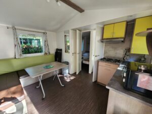 mobil home trigano salle principale camping de la vallée du doux