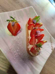 restaurant camping de la vallée du doux tarte aux fraises