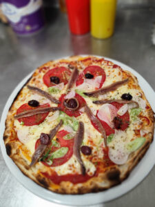 Pizza napolitaine restaurant de la vallée du doux