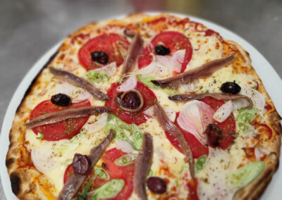 Pizza napolitaine restaurant de la vallée du doux