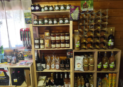 épicerie produits locaux camping de la vallée du doux