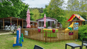 air de jeu camping de la vallée du doux