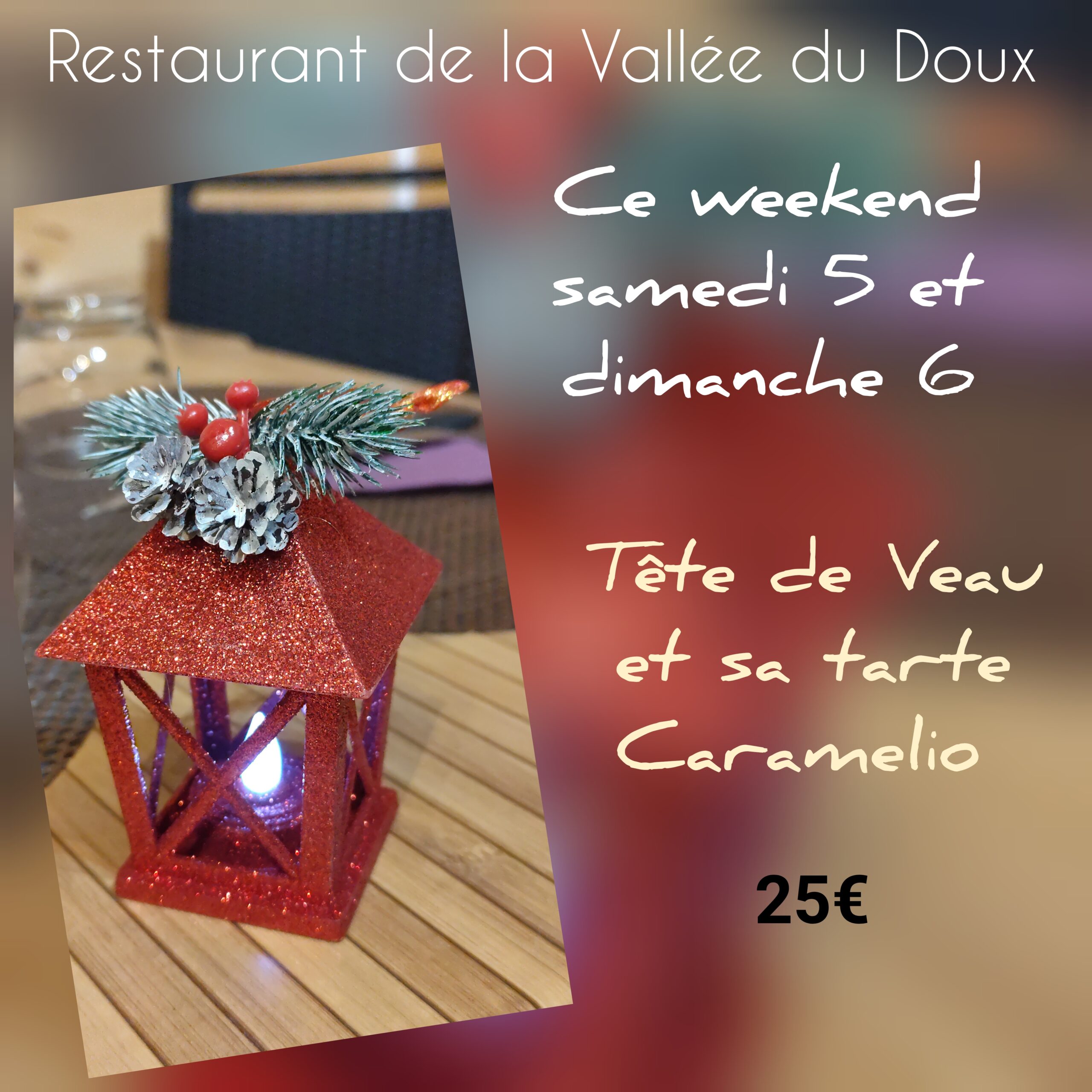 camping restaurant de la vallée du doux menu beaujolais