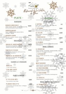 carte hiver restaurant vallee du doux