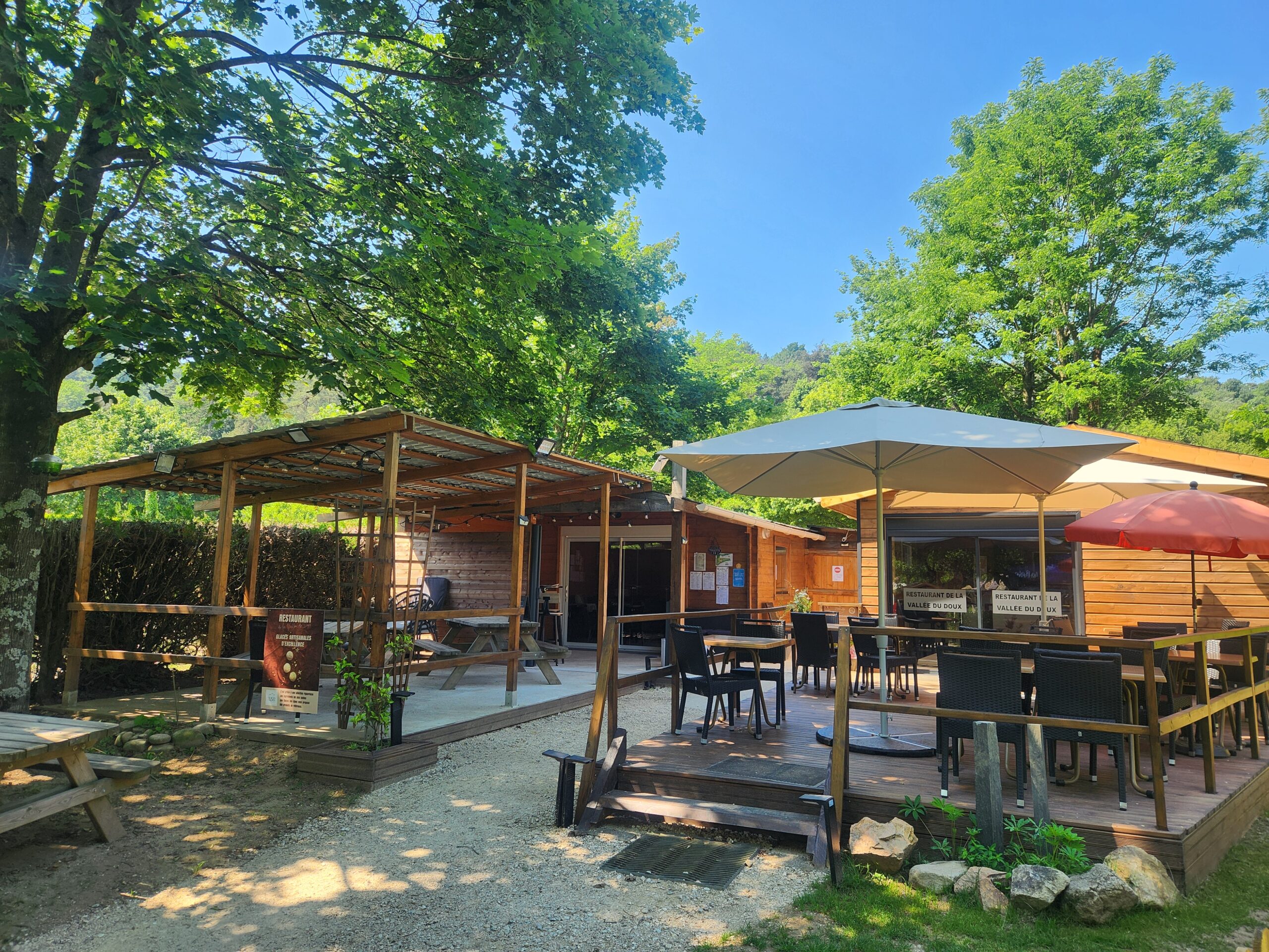 camping restaurant la vallée du doux